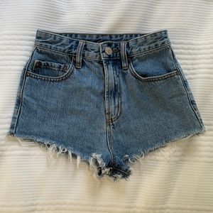 Urban Outfitters Cheeky Super High Waist Shorts